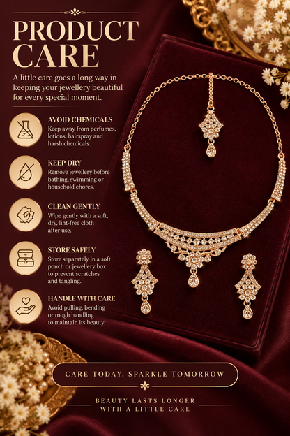 5600-10-ROS-W | MSK Jewels necklace in Rose White