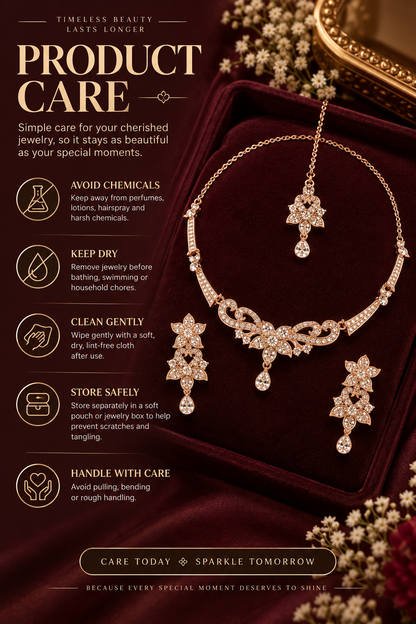5600-6-ROS-W | MSK Jewels necklace in Rose White