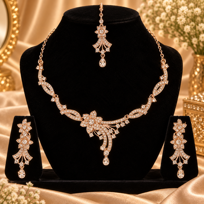 5600-7-ROS-W | MSK Jewels necklace in Rose White