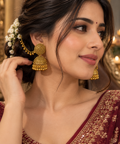 JMK-1 jhumki gallery image 2