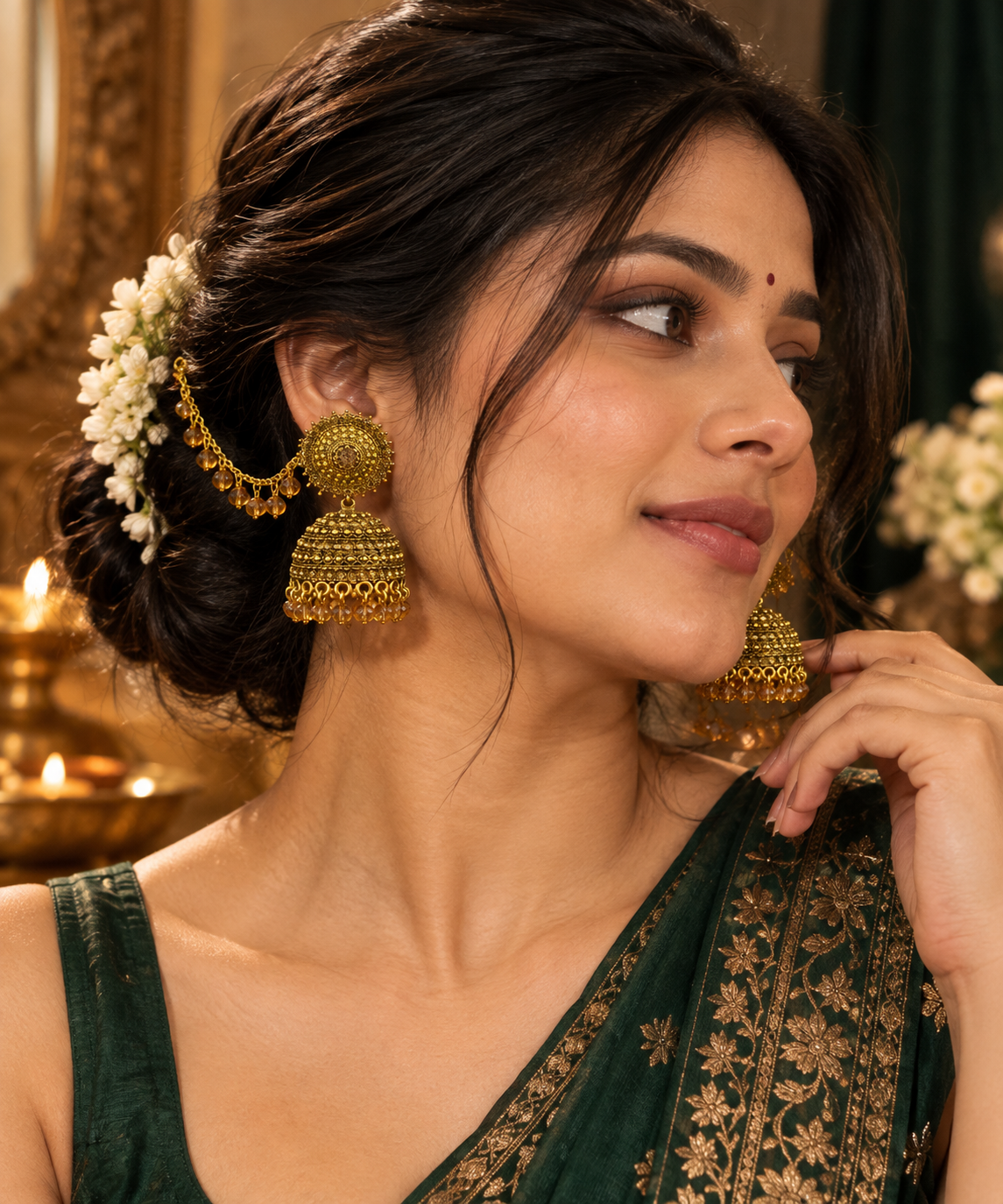 JMK-1 jhumki gallery image 5