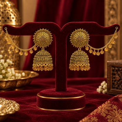 JMK-1 jhumki gallery image 6