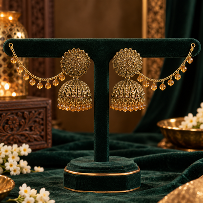 JMK-1 jhumki gallery image 7