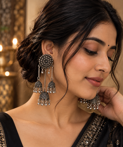 JMK-10 jhumki gallery image 2
