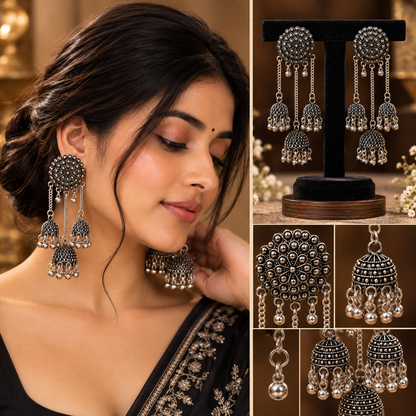 JMK-10 jhumki gallery image 3