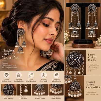 JMK-10 jhumki gallery image 5
