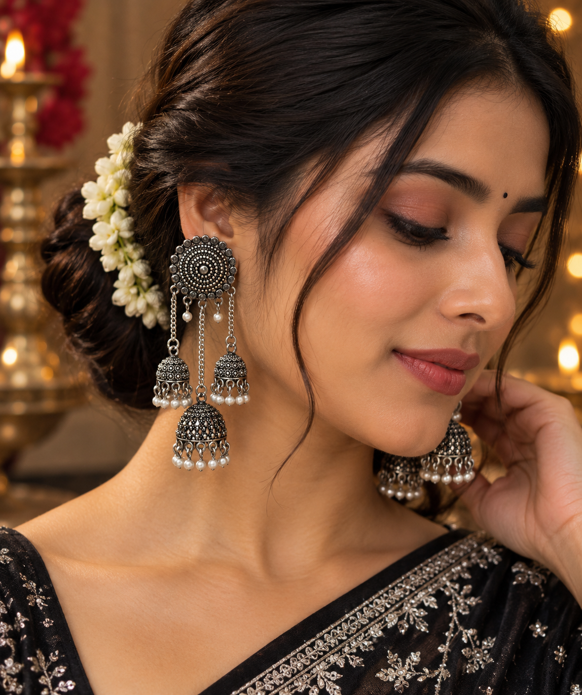 JMK-10 jhumki gallery image 6