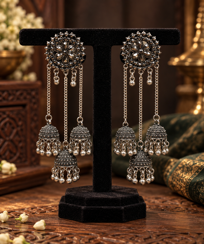 JMK-10 jhumki gallery image 7