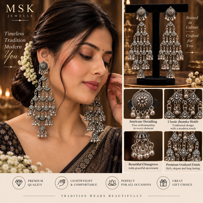 JMK-11 jhumki gallery image 3