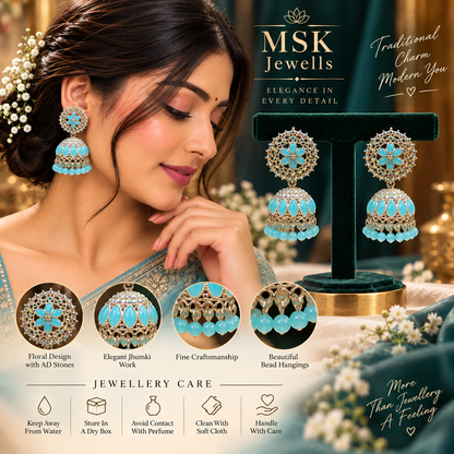 JMK-2 jhumki gallery image 12
