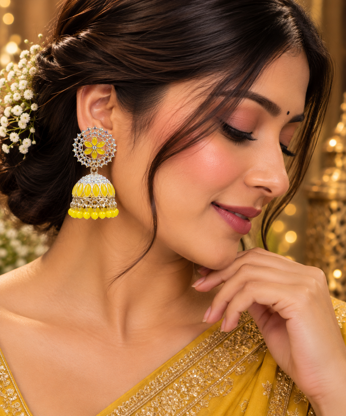 JMK-2 jhumki gallery image 14
