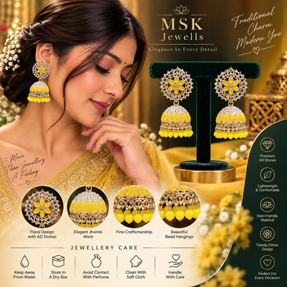 JMK-2 jhumki gallery image 15