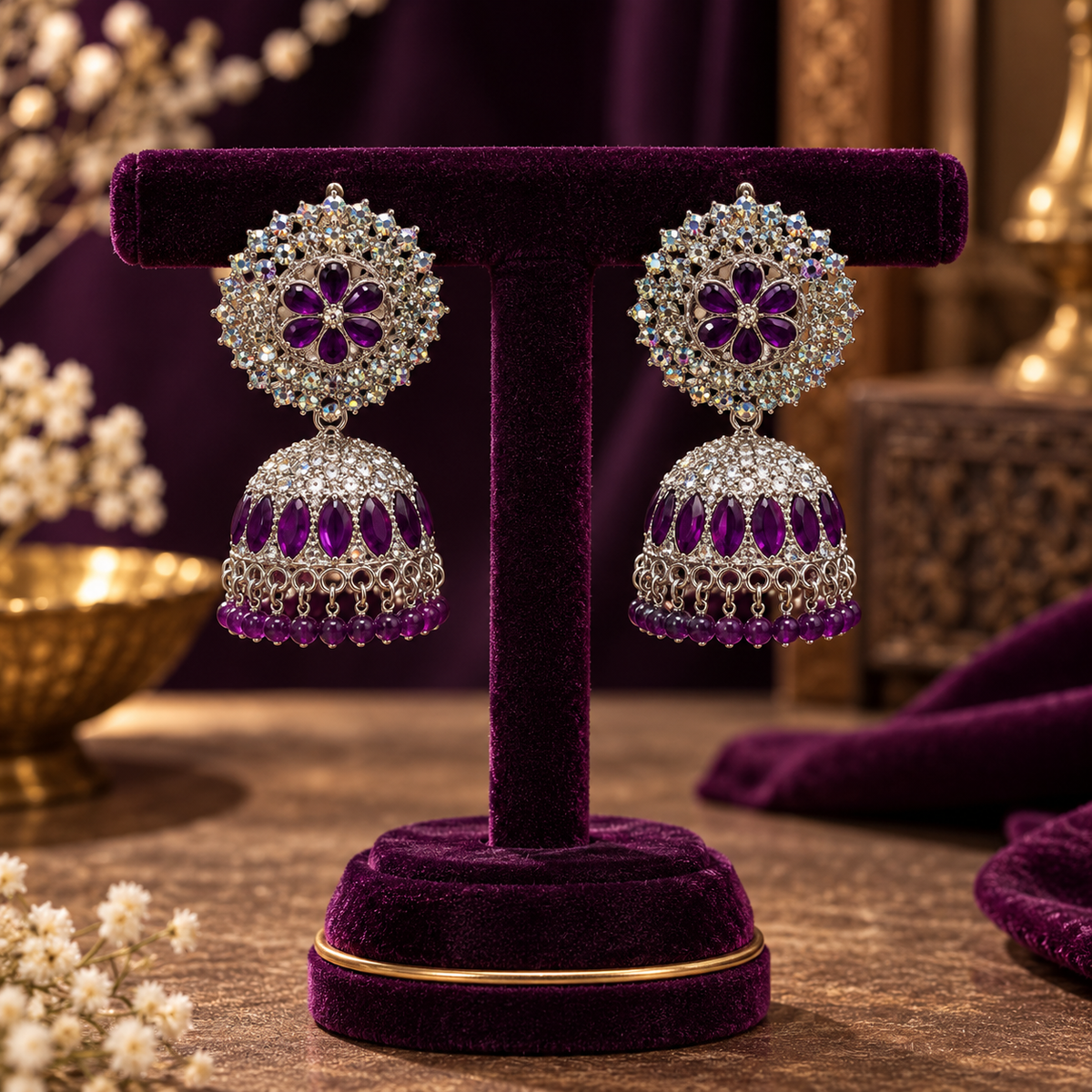 JMK-2 jhumki gallery image 2