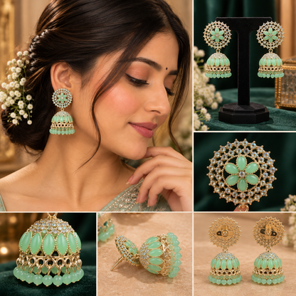 JMK-2 jhumki gallery image 6
