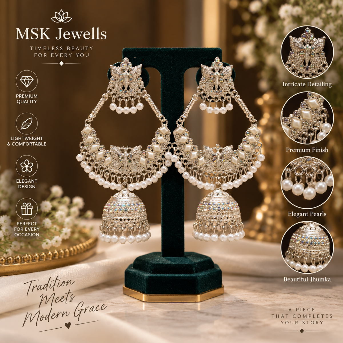 JMK-3 jhumki gallery image 25