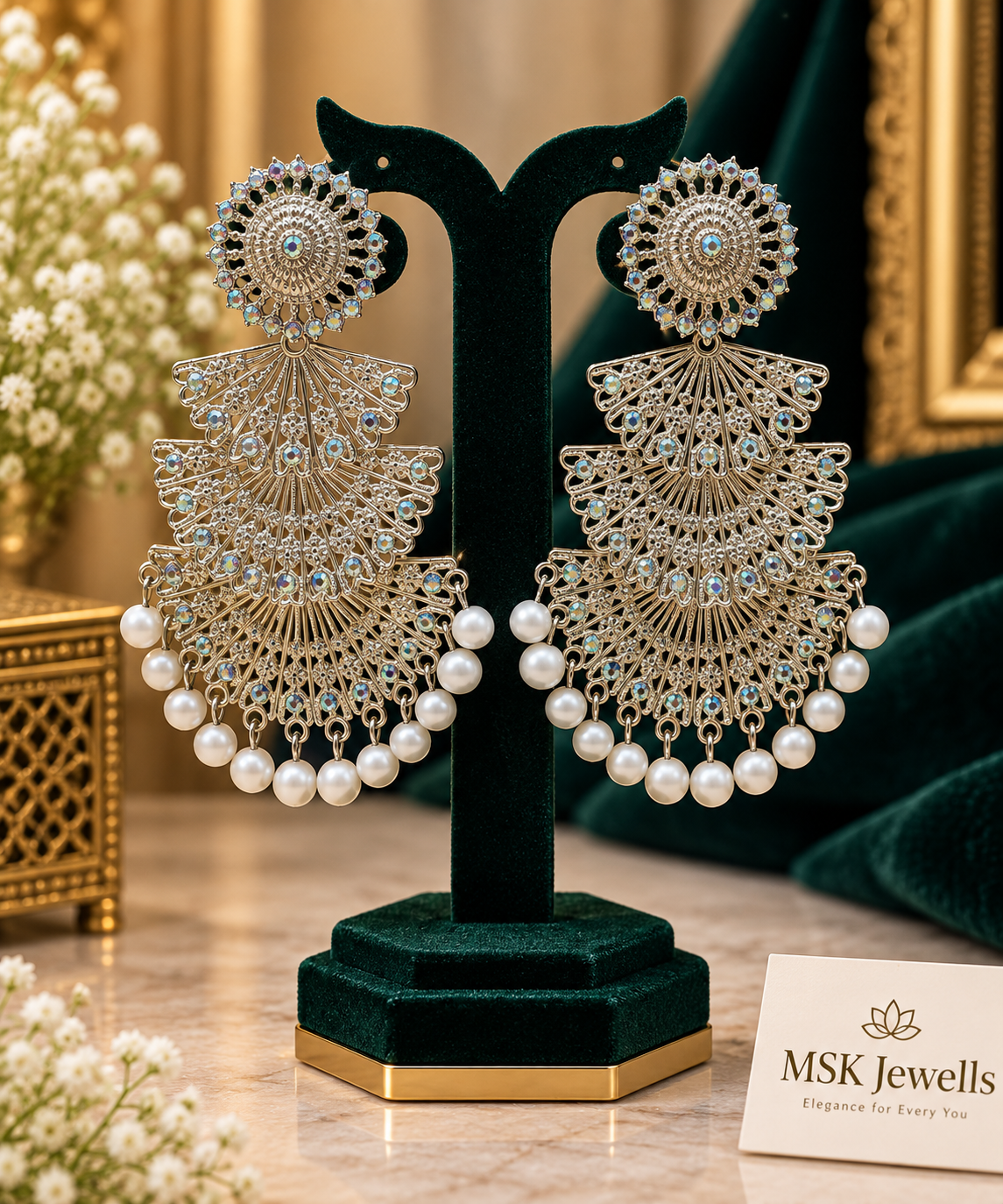 JMK-3 jhumki gallery image 8
