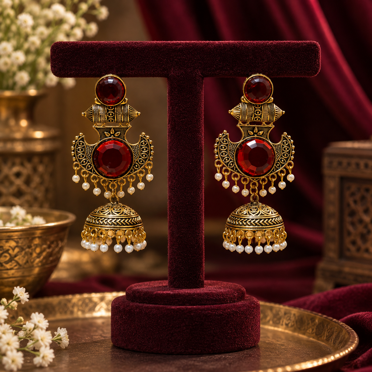JMK-4 jhumki gallery image 10