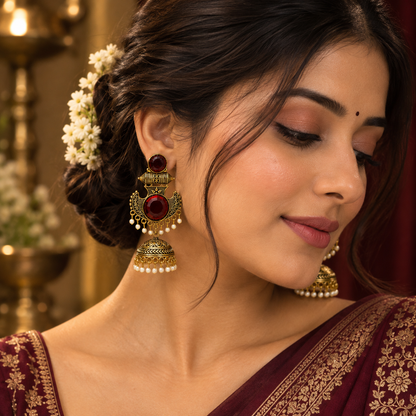 JMK-4 jhumki gallery image 11