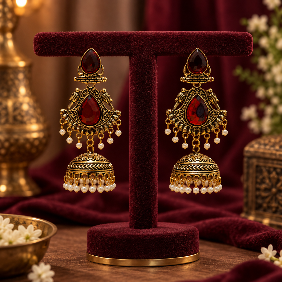 JMK-4 jhumki gallery image 16