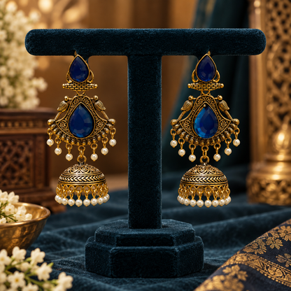 JMK-4 jhumki gallery image 7
