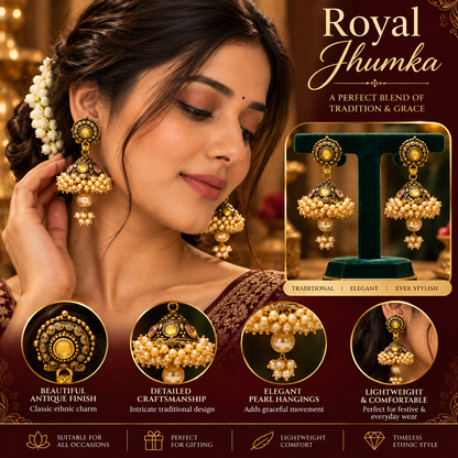 JMK-5 jhumki gallery image 6