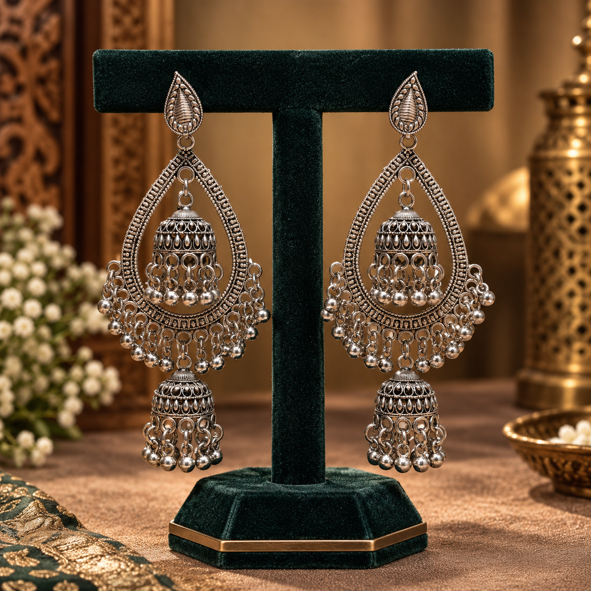 JMK-6 jhumki gallery image 10