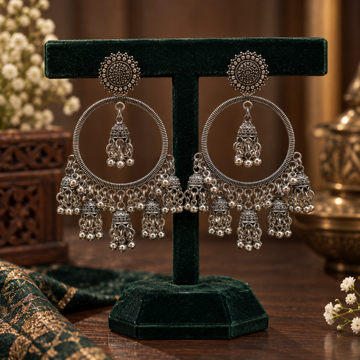 JMK-6 jhumki gallery image 13