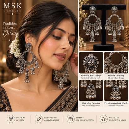 JMK-6 jhumki gallery image 18