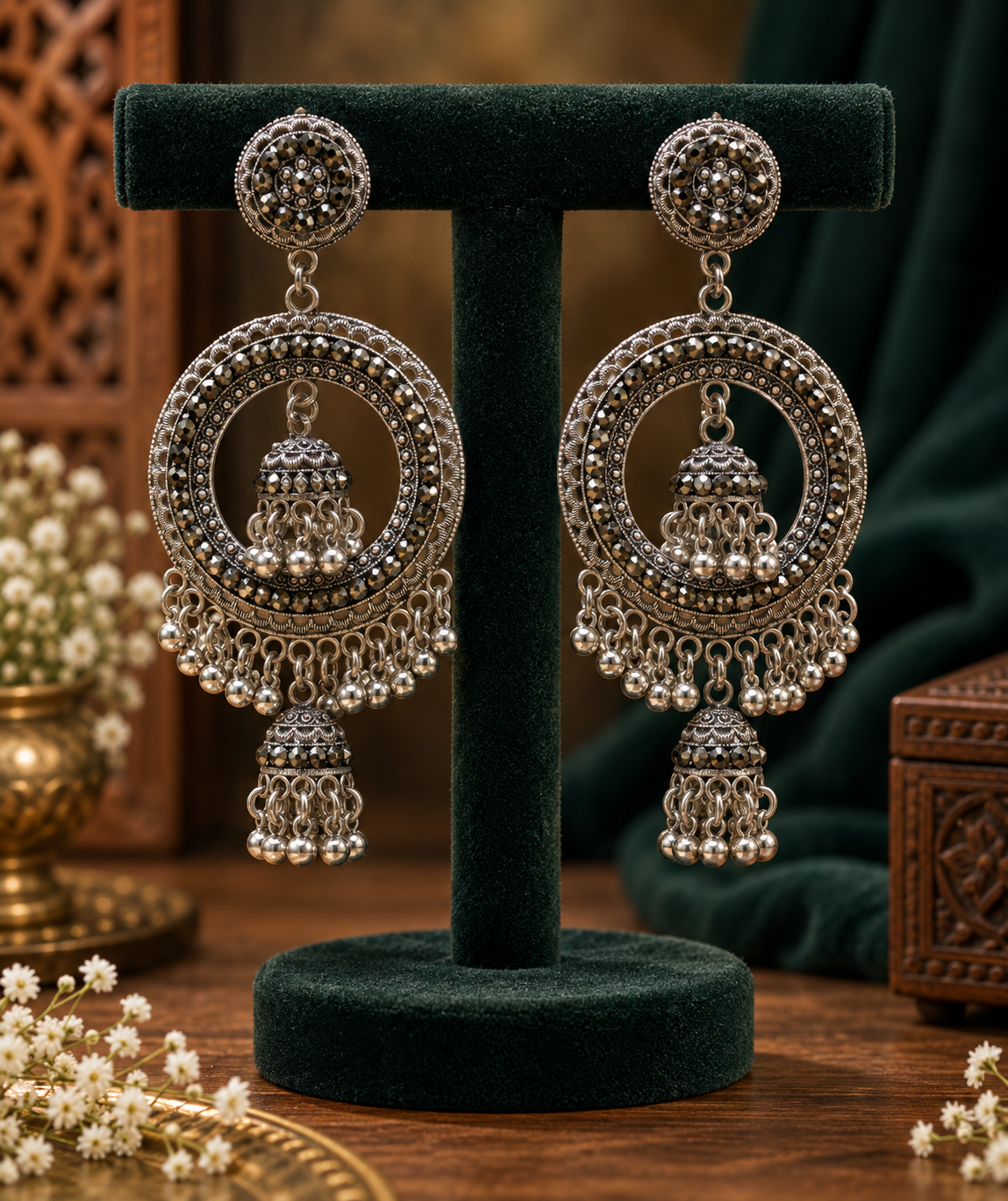 JMK-6 jhumki gallery image 19