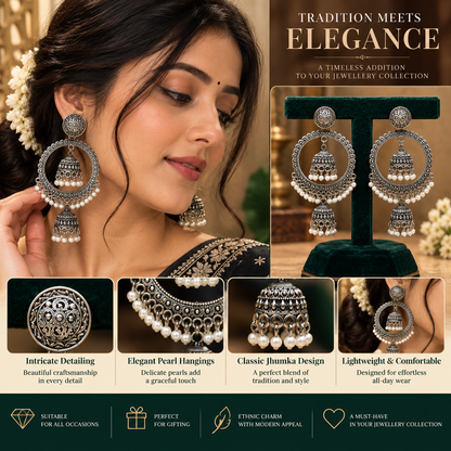 JMK-6 jhumki gallery image 3