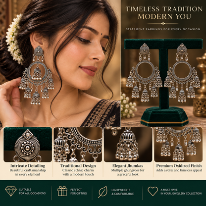 JMK-6 jhumki gallery image 6