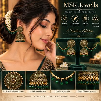 JMK-7 jhumki gallery image 12