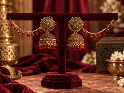 JMK-7 jhumki gallery image 13