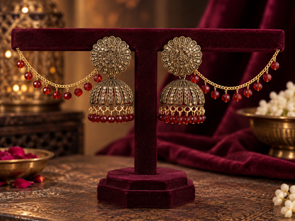 JMK-7 jhumki gallery image 7