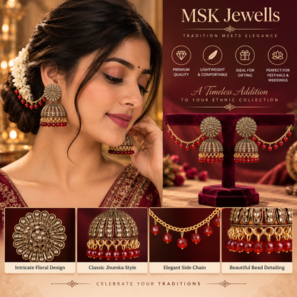 JMK-7 jhumki gallery image 9