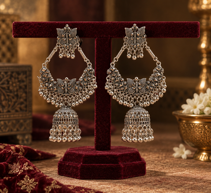 JMK-8-A jhumki earrings by MSK Jewells