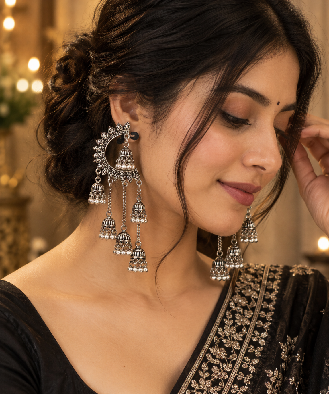 JMK-9 jhumki gallery image 5