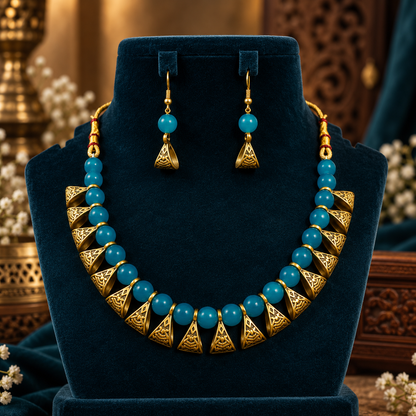 NKL-2 pearl necklace set image 1
