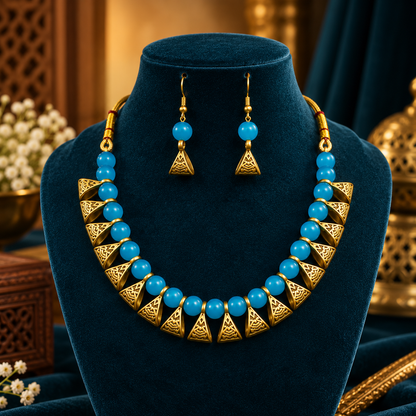 NKL-3 pearl necklace set image 1