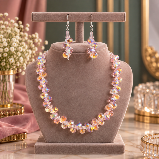 NKL-5 pearl necklace set image 1